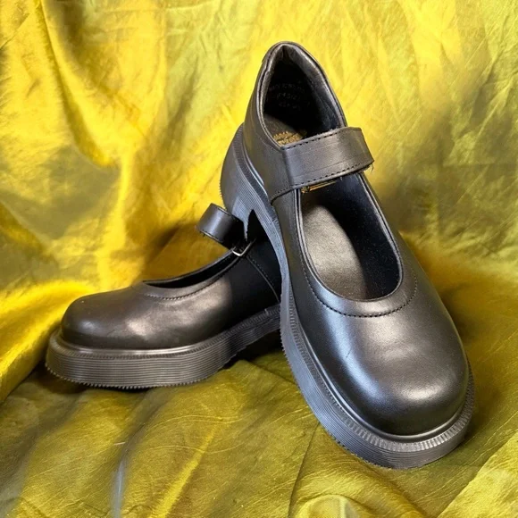 Vintage Dr. Martens Black Mary Jane Platforms various sizes! - Picture 2 of 10